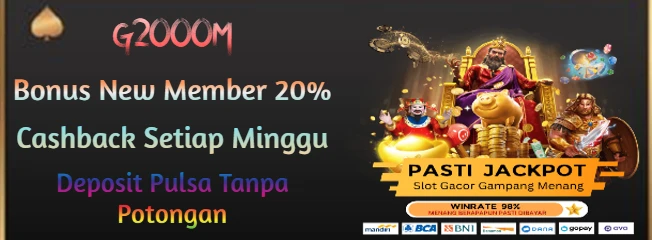 G2000M: Situs Judi Slot Online Gacor Hari Ini Paling Terpercaya & Resmi Indonesia